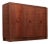 Antique French Art Deco Mahogany Sideboard Cabinet by Andre Sornay For Sale