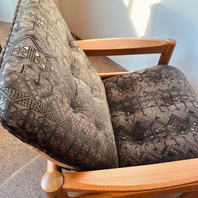 Wood Danish Modern Teak Accent Chair For Sale - Image 7 of 9