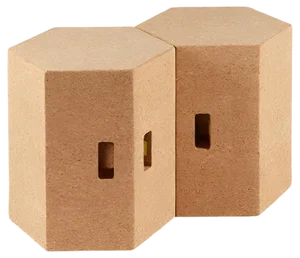 VIRA Cork Accent Stool or Table from Galula