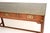 Antique Military Campaign Desk in Yew Wood, 1950s For Sale - Image 10 of 11
