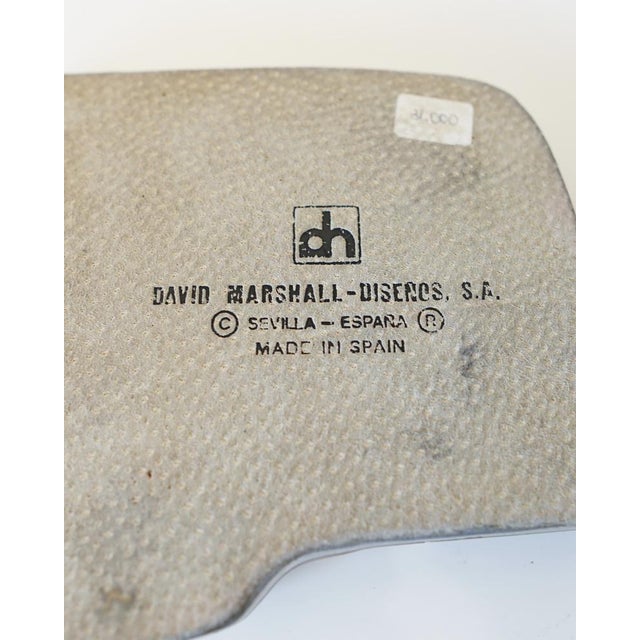 Vintage Brutalist Asymmetrical Ashtray in Brass by David Marshall, Spain, 1980s For Sale - Image 4 of 10