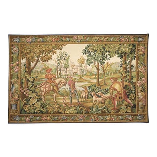 Le Retour Au Château Tapestry - 130 X 185 Cm (4'3" X 6'1") - Requires Rod Size 5 For Sale