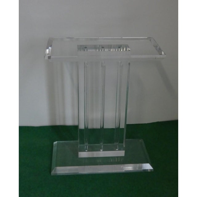 Vintage Sculptural Base for Acrylic Glass Table, Italy, 2000 For Sale - Image 16 of 16