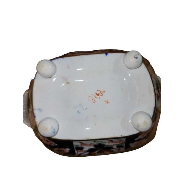 19th Century Royal Crown Derby Imari Footed Twin Handled Server For Sale In Atlanta - Image 6 of 7