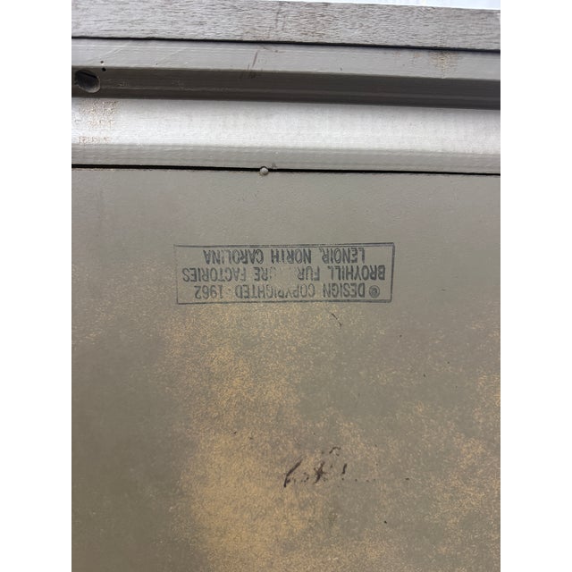 Mid 20th Century Broyhill "Brasilia" Mid-Century Modern Walnut Credenza For Sale - Image 18 of 18