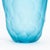 2020s Hand-Blown Modern Tall Murano Vase in Aquamarine Large For Sale - Image 5 of 7