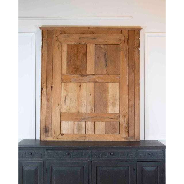French 18th Century Louis XVI Painted Trumeau Mirror For Sale - Image 10 of 10