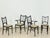Exquisite set of four original Thonet chairs from around 1900. These antique pieces impress with their elegant lines and...