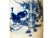 Chinese Distressed White Porcelain Blue Birds Graphic Holder Vase For Sale In San Francisco - Image 6 of 7