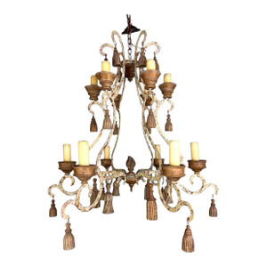 French Provincial Style Chandelier by Niermann Weeks-Pair Is Available