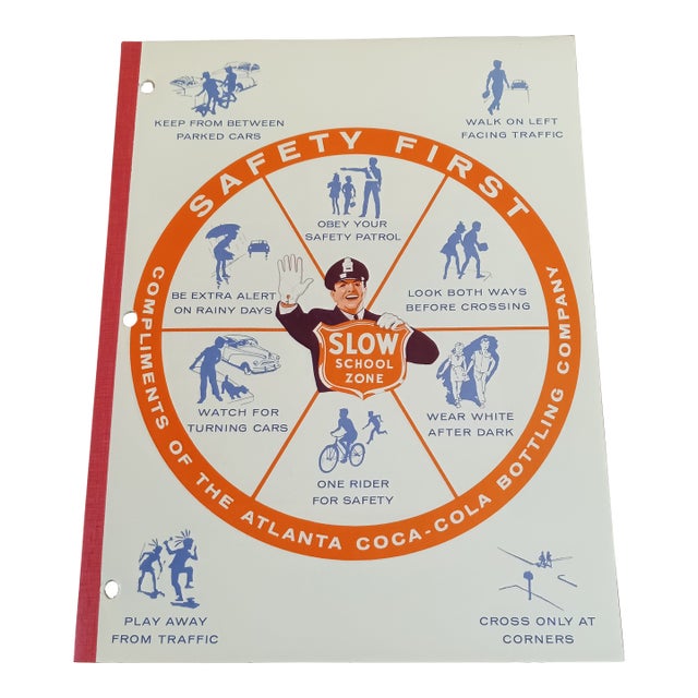 1950's Coca Cola "Safety Notebook" For Sale