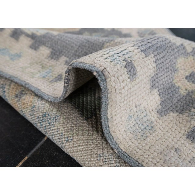 Turkish Turkish Oushak Rug 2'1" x 3'1" For Sale - Image 3 of 6