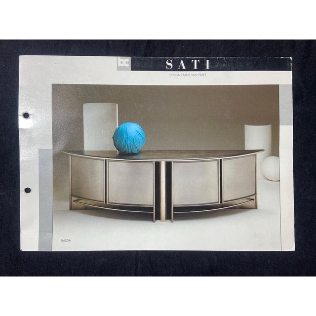 Sideboard attributed to Frans van Praet for Belgo Chrom / Dewulf Selection, Belgium, 1980s For Sale - Image 12 of 13