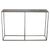 New Rectangullar Gilted Iron Console Table with Metal Top For Sale - Image 10 of 18