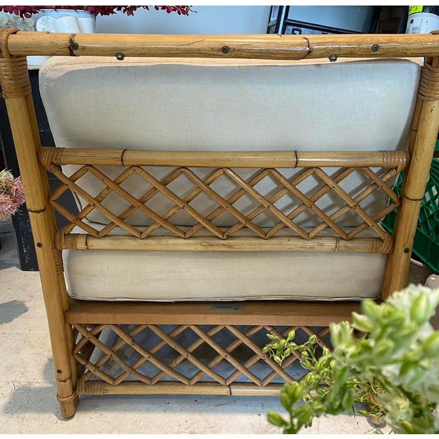 Vintage Ficks Reed Bamboo Sectional For Sale - Image 9 of 9