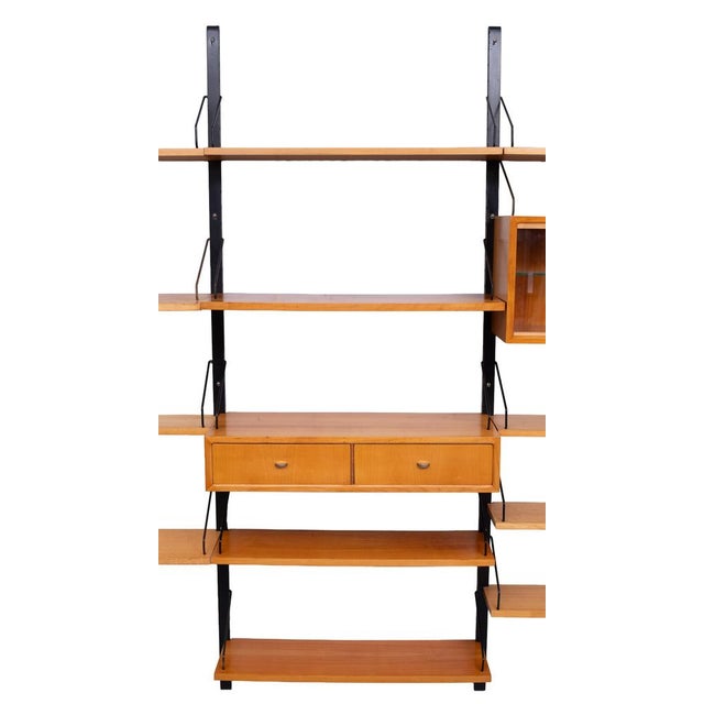 Hanging Royal Wall System from Poul Cadovius, Denmark, 1950s For Sale - Image 6 of 14