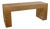Wrapped Rattan Large Console For Sale