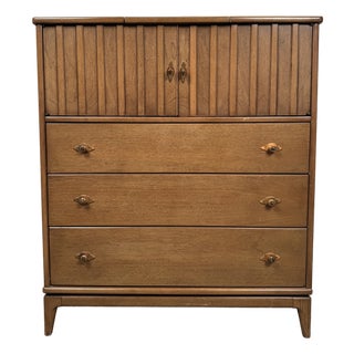 Broyhill Premier Division Mid-Century Highboy Dresser For Sale