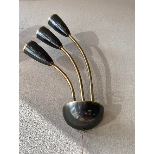 Wall Lights attributed to Stilnovo, Italy, 1955, Set of 2 For Sale - Image 12 of 17