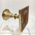 Metal Neoclassical Brass Candlestick For Sale - Image 7 of 8