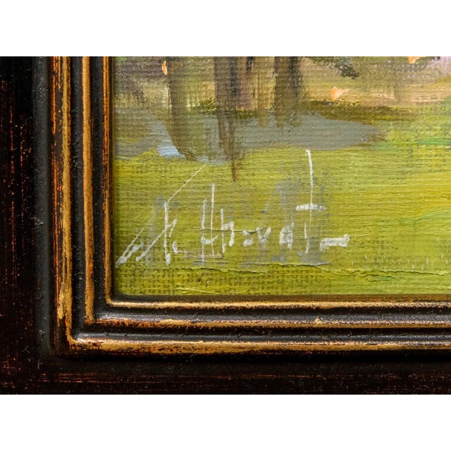Lavender Felice Hrovat Original California Landscape Painting For Sale - Image 8 of 9