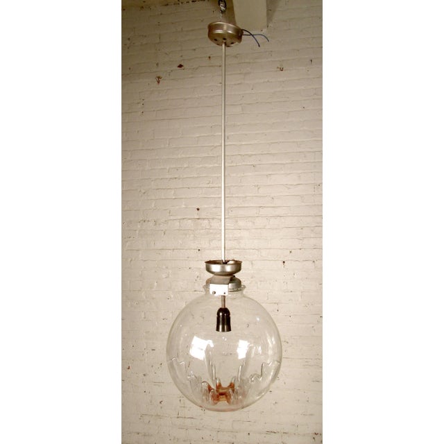 1960s Mid-Century Modern Italian Pendant For Sale - Image 9 of 9