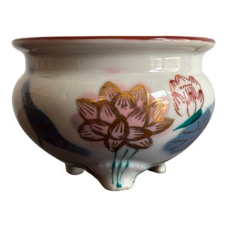 Tiny Ceramic Planter Cachepot For Sale