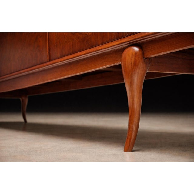 Caviuna Wood Credenza by Giuseppe Scapinelli for Zullo Sonato, Brazil, 1950s For Sale In New York - Image 6 of 15