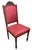 French Pair Antique French Louis XVI Carved Walnut Upholstered Side Chairs For Sale - Image 3 of 14