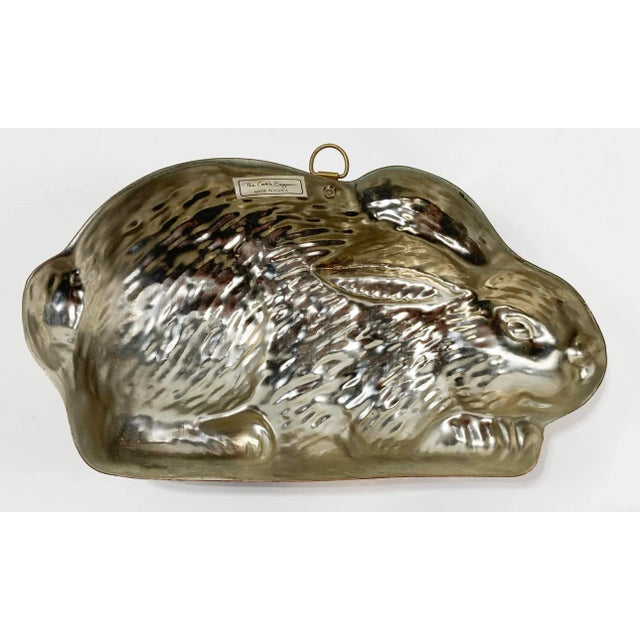 Vintage Bunny Rabbit Copper Mold For Sale In Kansas City - Image 6 of 6