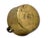 Unusual Mid 1800s Antique Heavy Brass & Hand Wrought Iron Fireplace Hearth Hanging Cooking Pot For Sale - Image 17 of 18