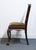 Late 20th Century Henredon Furniture Solid Mahogany Traditional Chippendale Style Dining Side Chair For Sale - Image 5 of 8