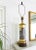 Traditional Verre Eglomise Glass Gilt and Decoupage Lamp of Roman Ruins For Sale - Image 3 of 13