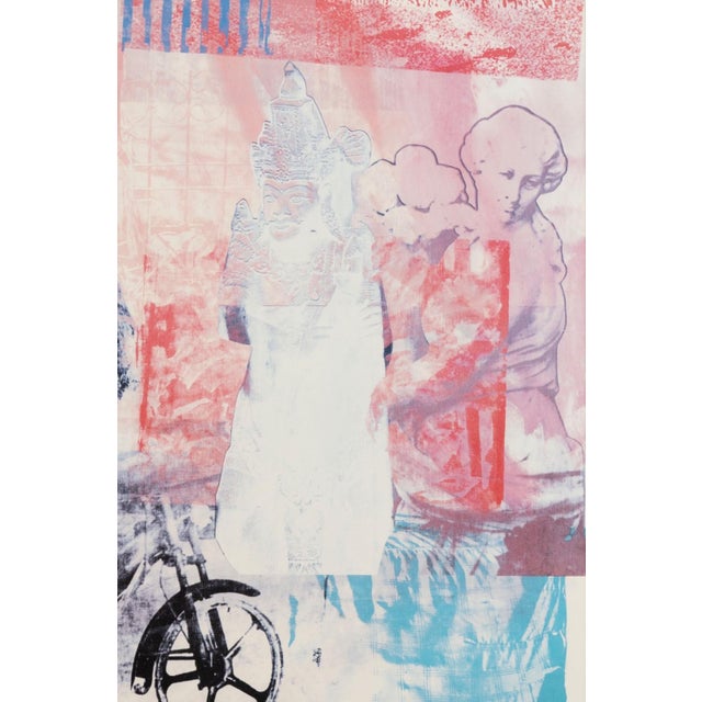 Robert Rauschenberg Robert Rauschenberg - Fondation Maeght 1984 Lithographic Exhibition Poster For Sale - Image 4 of 5