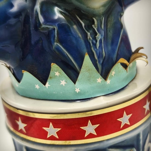 Ceramic Democratic Presidents Donkey Carafe by Jim Beam, USA, 1970s For Sale - Image 9 of 16