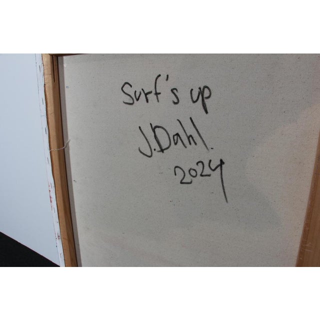 Jesper Jokeren Dahl, Surfs Up, 2024, Contemporary Art For Sale - Image 6 of 7