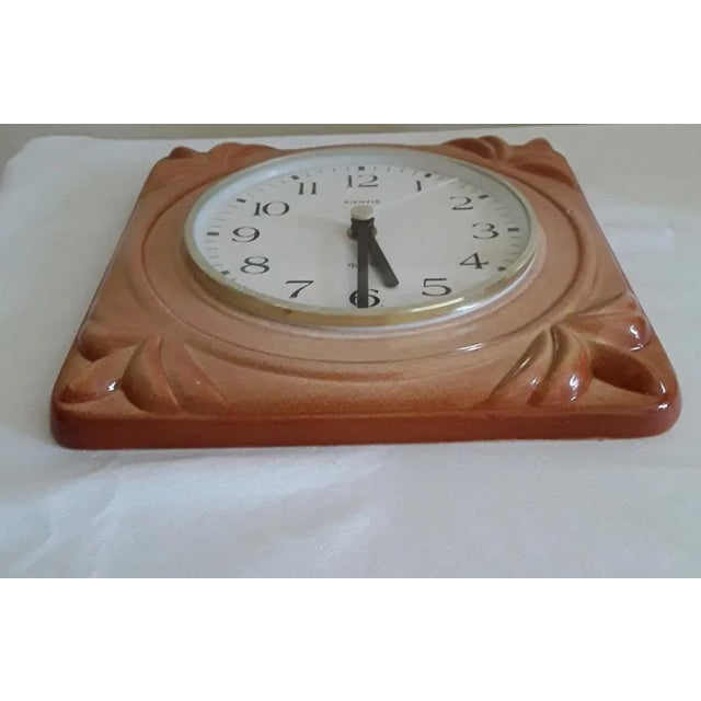 Vintage German Kitchen Clock, 1970s, in Very Good conditions. Designed 1970 to 1979 This piece has an attribution mark, I...
