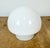 Vintage White Porcelain Ceiling Light, 1970s For Sale - Image 4 of 13