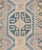 Tribal Vintage Turkish Oushak Runner in Soft Blue and Warm Beige Tones For Sale - Image 3 of 10