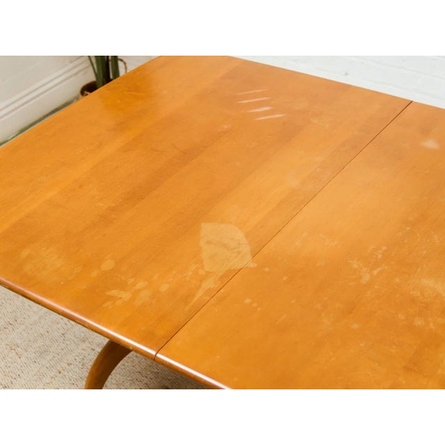 Mid 20th Century Styled After Heywood Wakefield Dining Table For Sale In Los Angeles - Image 6 of 9