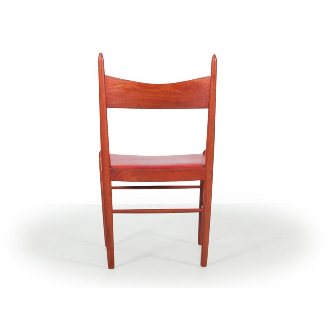 Scandinavian Teak Chairs attributed to Vestervig Eriksen, 1960s, Set of 6 For Sale - Image 4 of 11