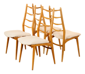 Teak Dining Chairs from Habeo, 1960s, Set of 4