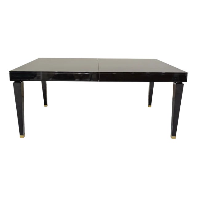 Vintage Lacquered Wooden Dining Table, 2000s For Sale