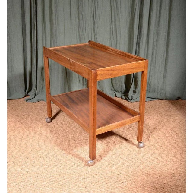 Air Ministry Sapele Wood Trolley from Gordon Russell, 1959 For Sale - Image 3 of 7