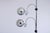 Adjustable Double Chrome Eyeball Globe Floor Lamp from Gepo, 1970s For Sale - Image 13 of 18