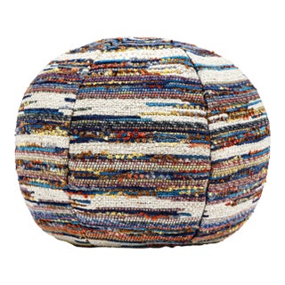 Scalamandre 12" Ball Horizons Ball Pillow in Opal For Sale