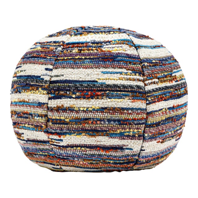 Scalamandre 12" Ball Horizons Ball Pillow in Opal For Sale