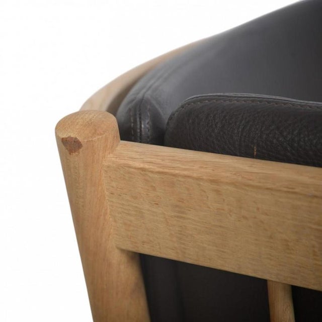 3-Seater Sofa in Dark Brown Leather by Erik Jørgensen, 2012 For Sale - Image 17 of 18