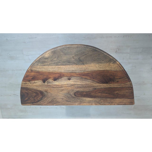 Wood Rosewood Console Table with Drawers For Sale - Image 7 of 13