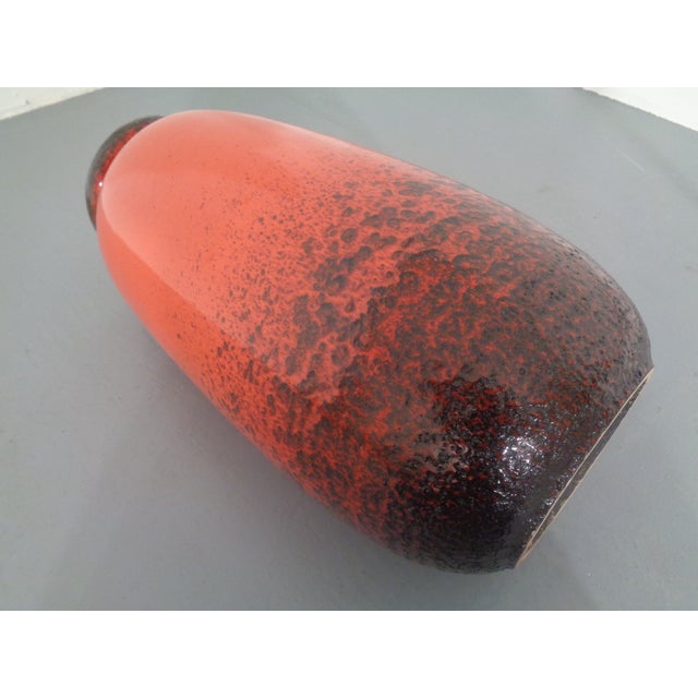 Large Glazed Ceramic Nr. 284-53 Vase from Scheurich, 1970s For Sale - Image 13 of 17